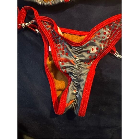 Angel Competition Bikini custom bikini small top pro bottom new never worn - Picture 4 of 6